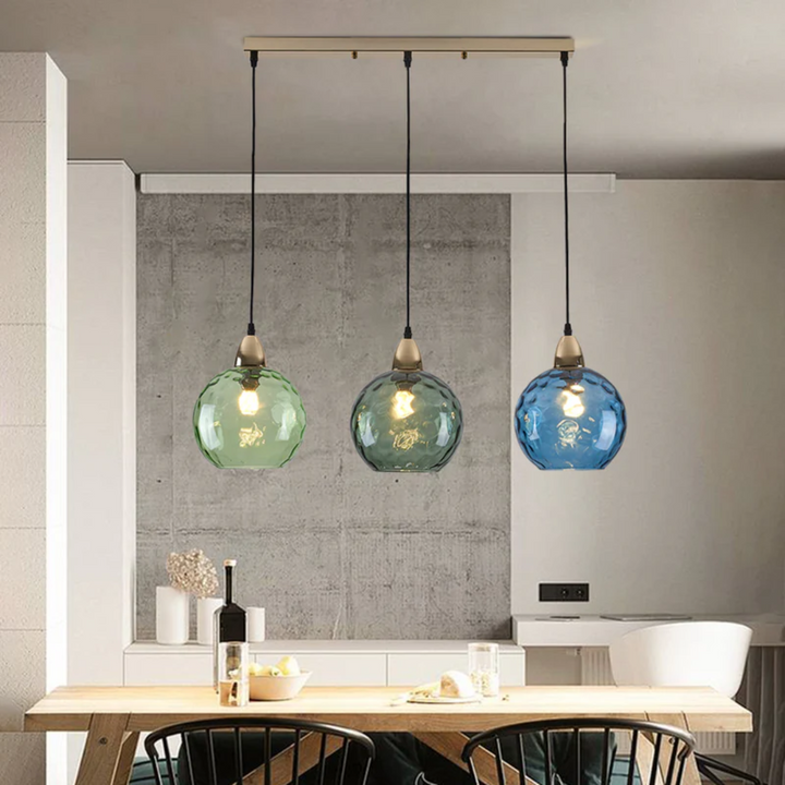 BowLift | Modern Cluster Pendant Light with 3 Lamps - Cascade