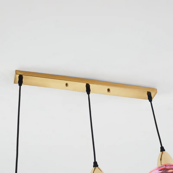 BowLift | Modern Cluster Pendant Light with 3 Lamps - Cascade