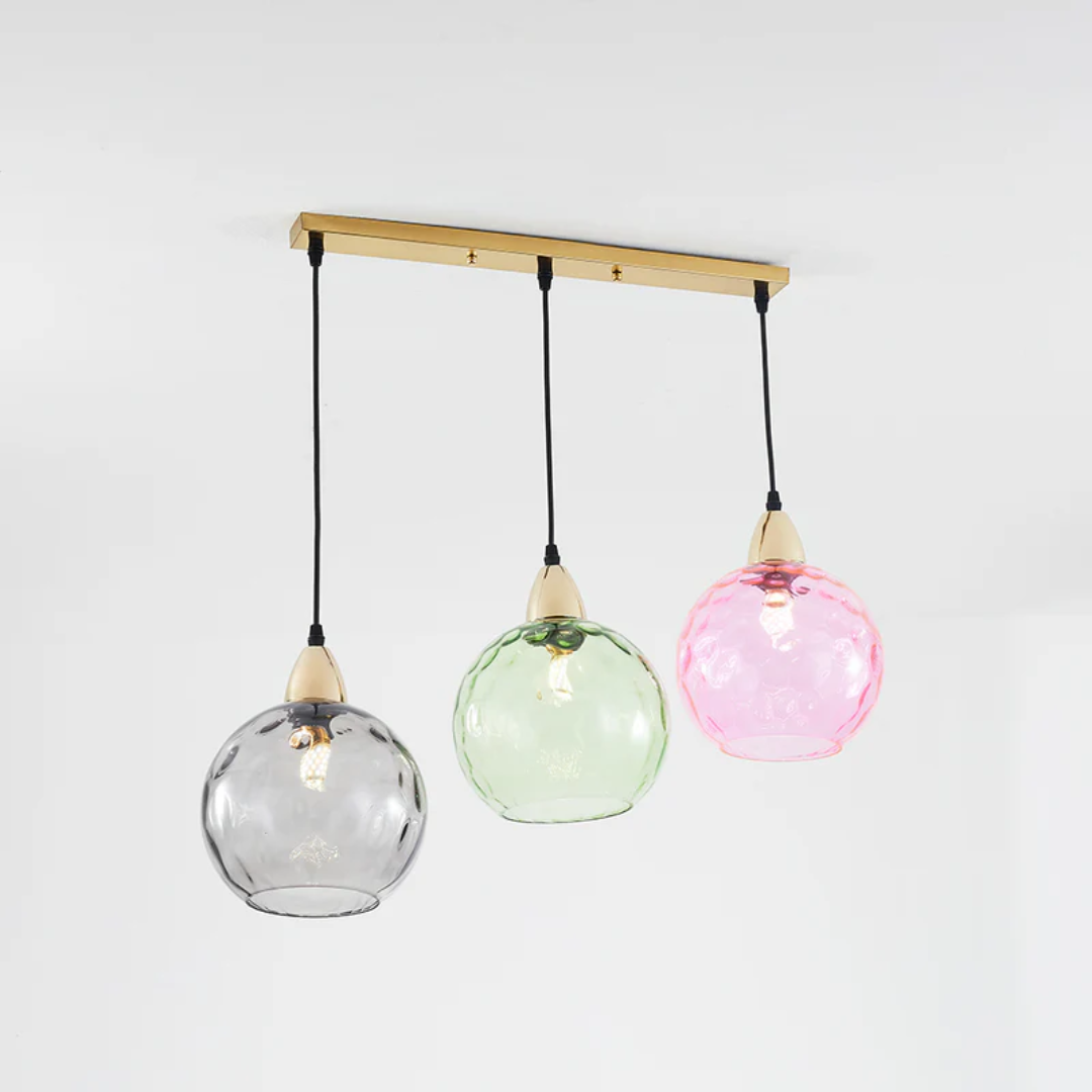 BowLift | Modern Cluster Pendant Light with 3 Lamps - Cascade