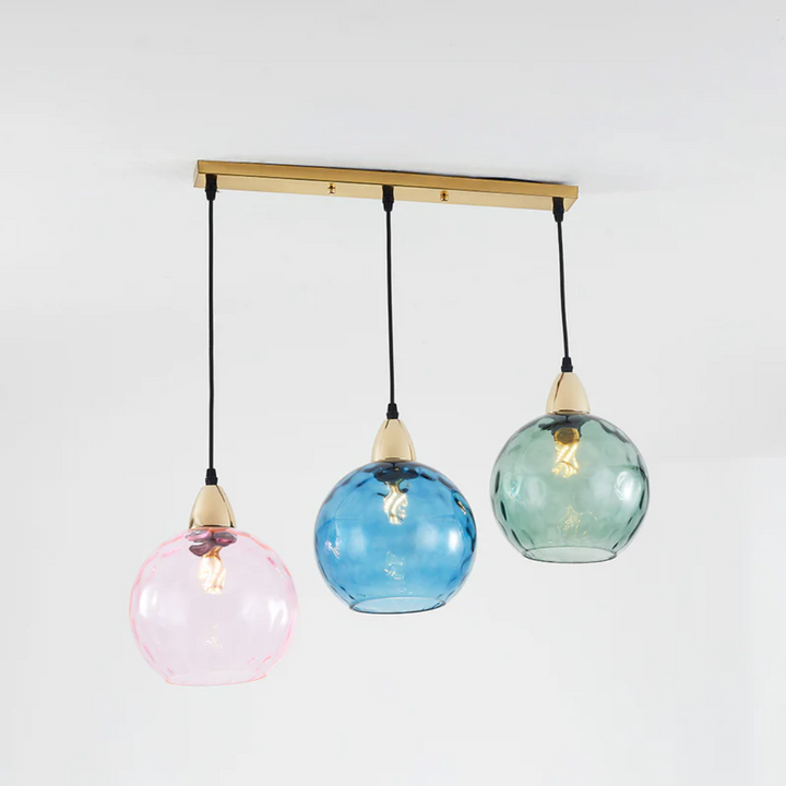 BowLift | Modern Cluster Pendant Light with 3 Lamps - Cascade