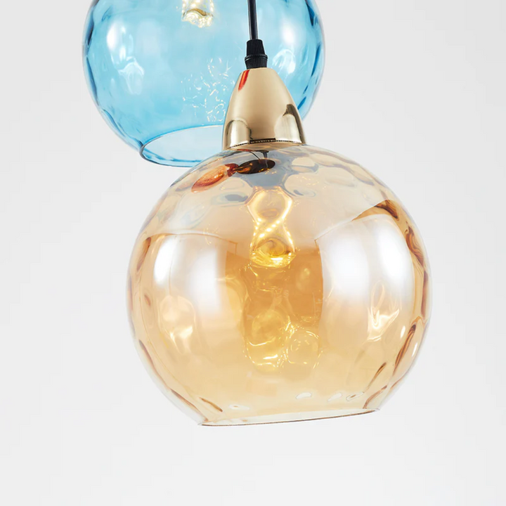 BowLift | Modern Cluster Pendant Light with 3 Lamps - Cascade