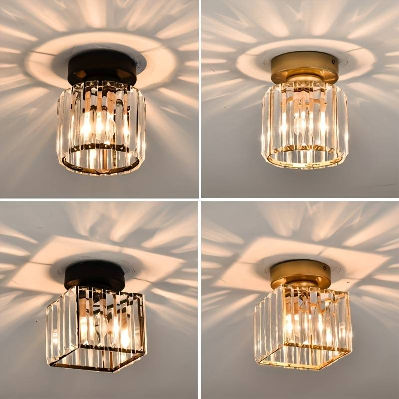BowLift | Modern Crystal Ceiling Lamp - CrystalGlow