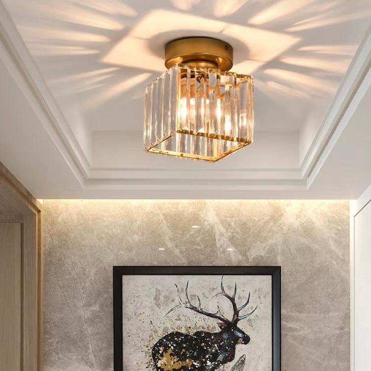 BowLift | Modern Crystal Ceiling Lamp - CrystalGlow