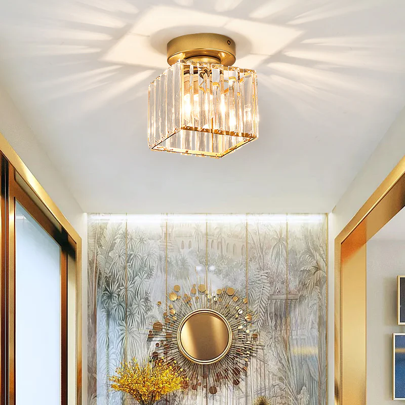 BowLift | Modern Crystal Ceiling Light - CrystalGlow