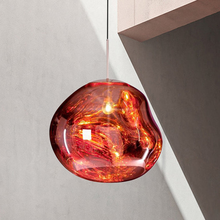 BowLift | Modern Glass Ceiling Light - LunaLux