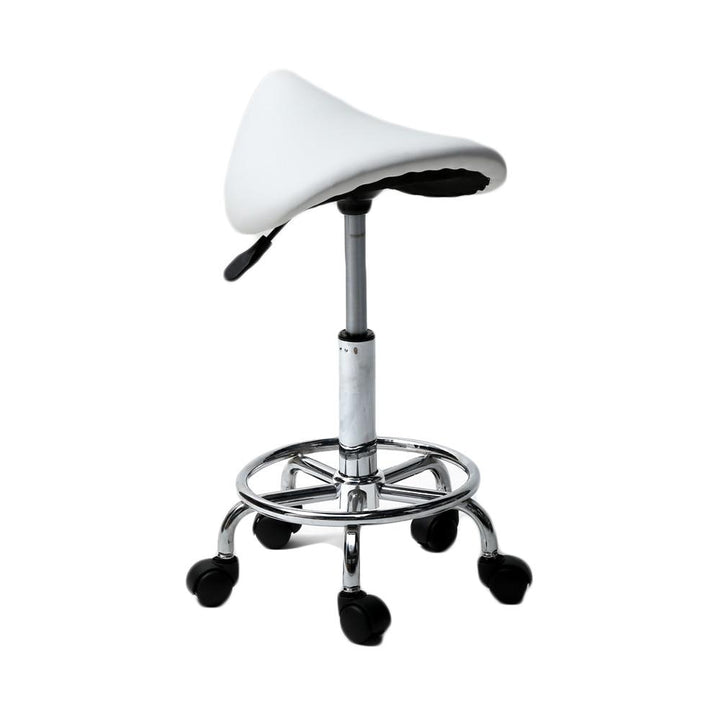 Modern Hydraulic Swivel Saddle Bar Stool | Bowlift