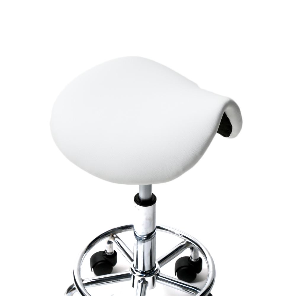 Modern Hydraulic Swivel Saddle Bar Stool | Bowlift