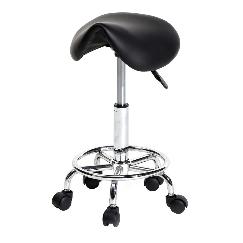 Modern Hydraulic Swivel Saddle Bar Stool | Bowlift