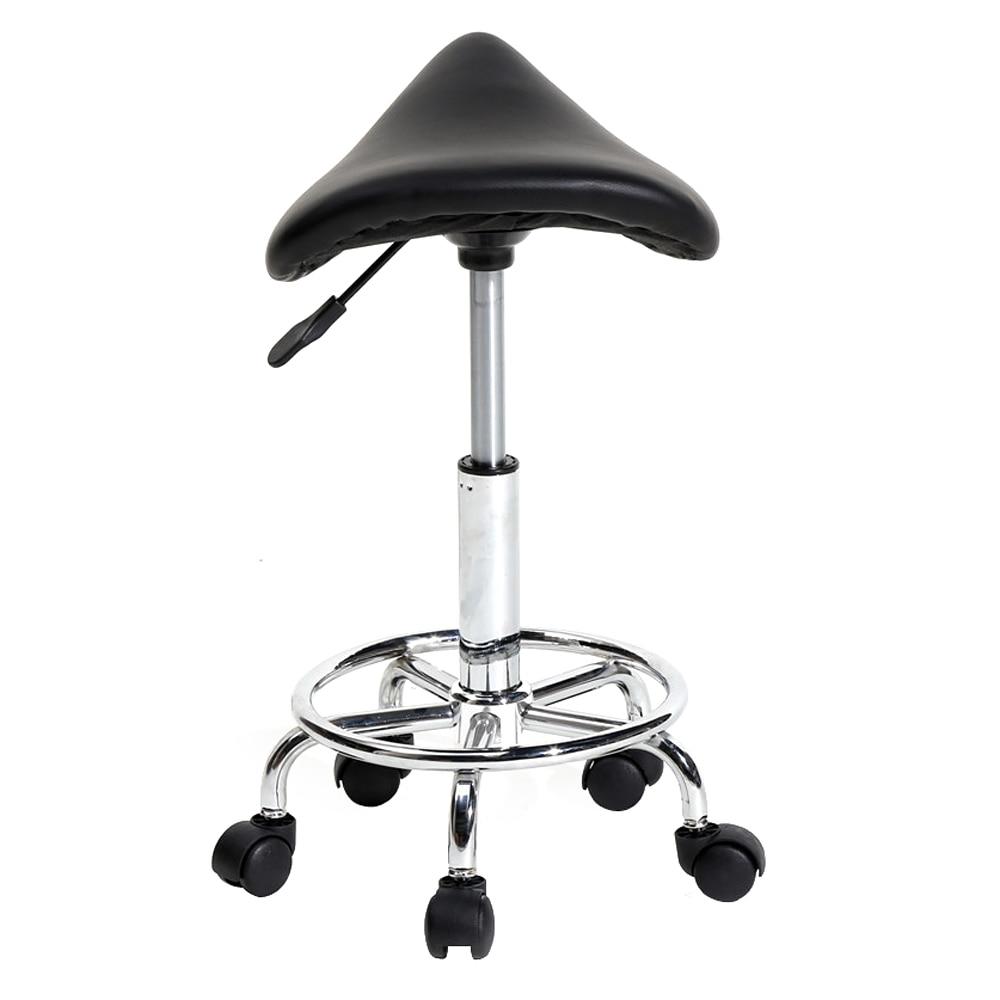 Modern Hydraulic Swivel Saddle Bar Stool | Bowlift