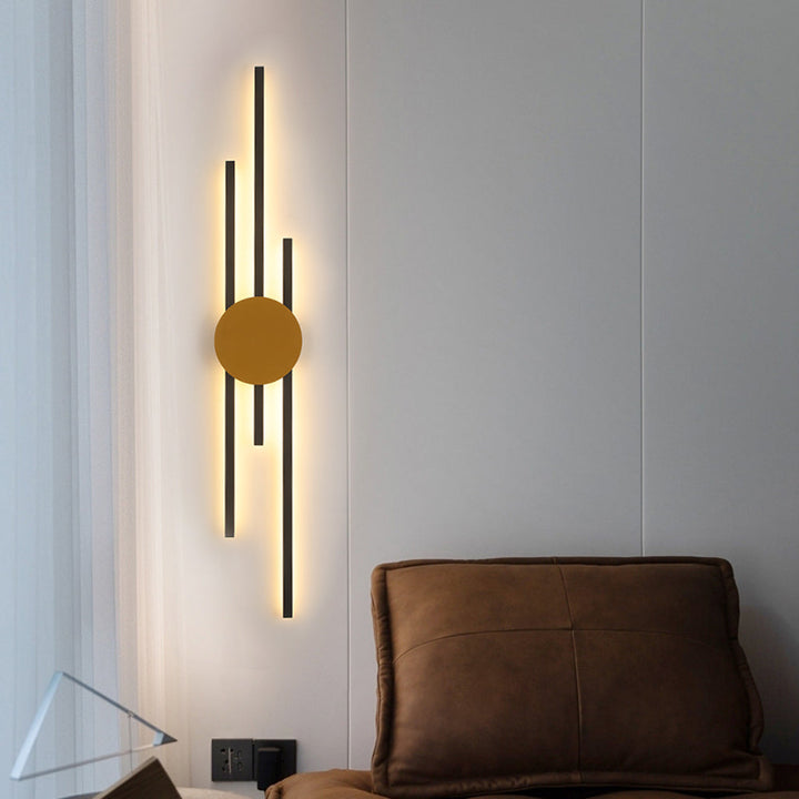 BowLift | Modern Industrial LED Wall Light - LumoGlow