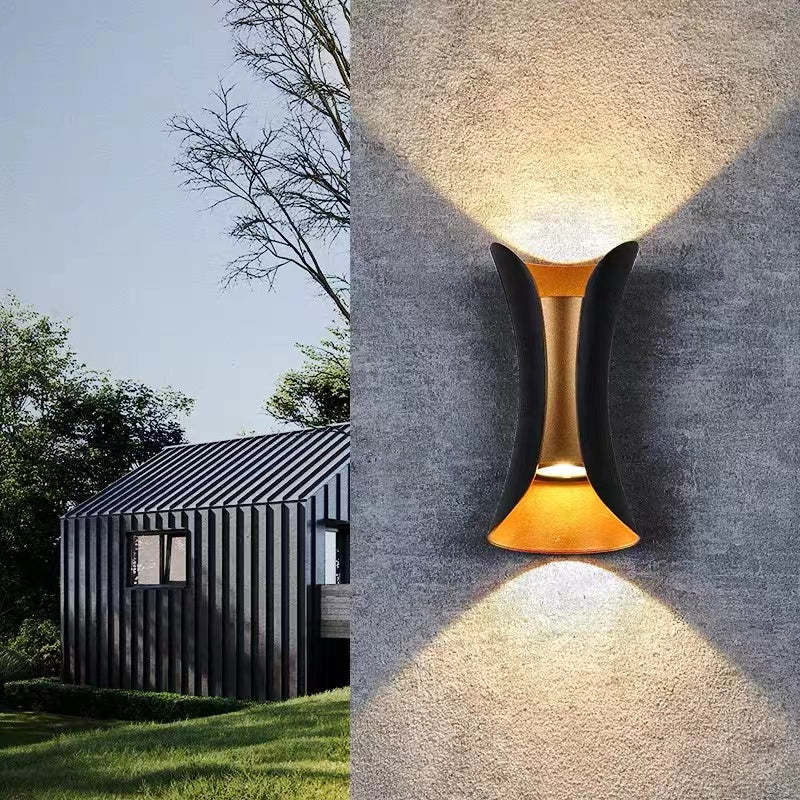 BowLift | Modern LED Outdoor Wall Lamp - LumiEdge