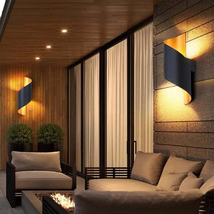 BowLift | Modern Spiral LED Wall Light - TwistLight