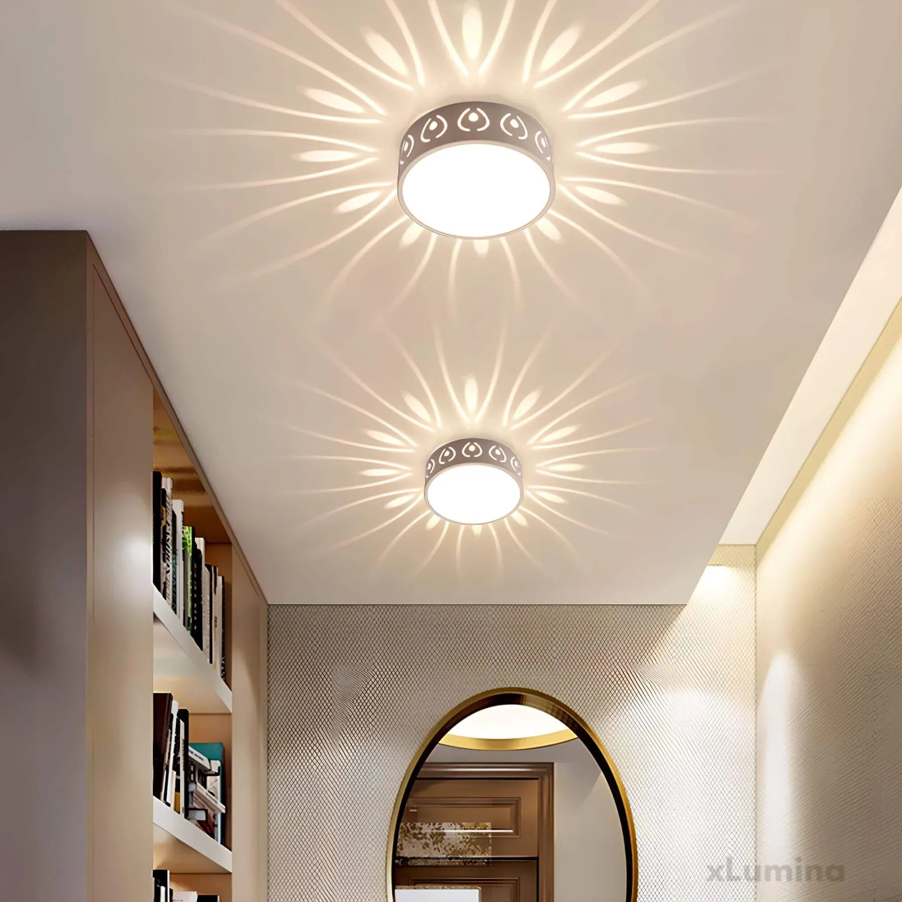 BowLift | LED ceiling light - for entrance, hallway and balcony