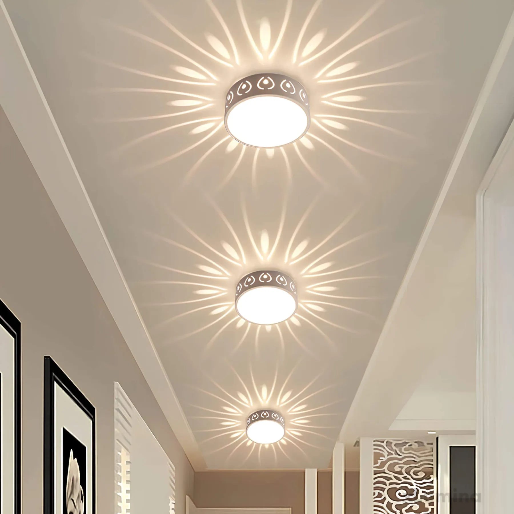 BowLift | LED ceiling light - for entrance, hallway and balcony