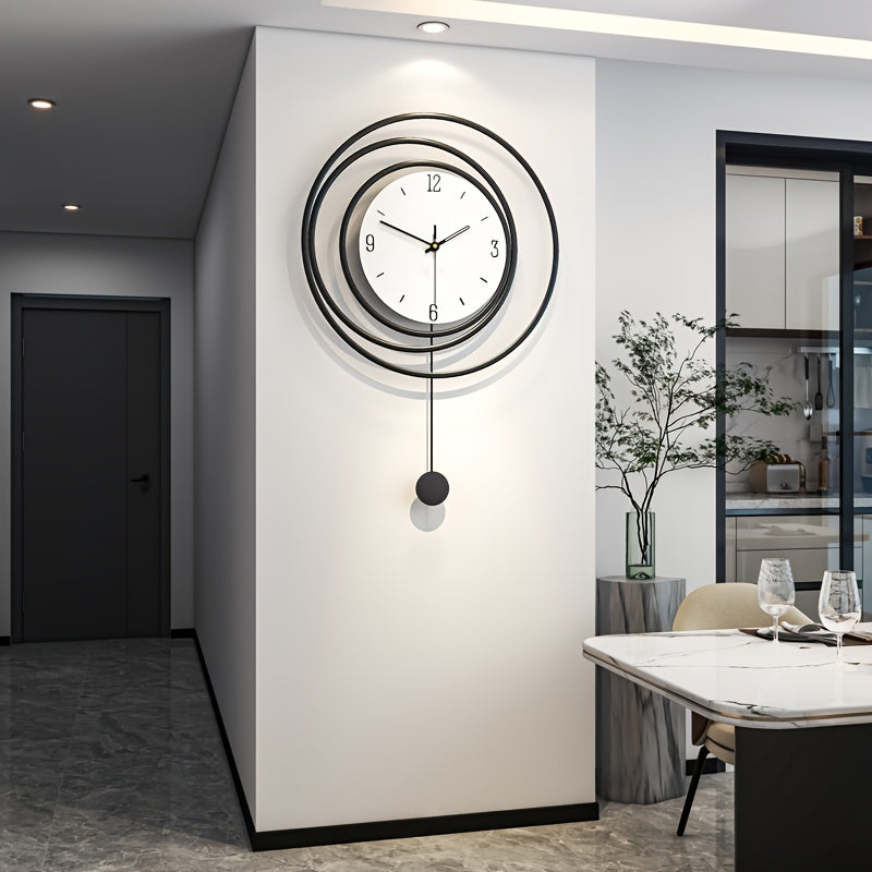 BowLift | Modern Clock with Metal Finish