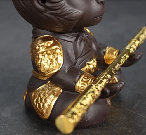 BowLift | Monkey King in Meditation Decorative Statue with Character