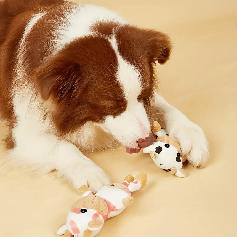 MooMates • Cow Dog Toy - Cow Dog Toy - BowLift