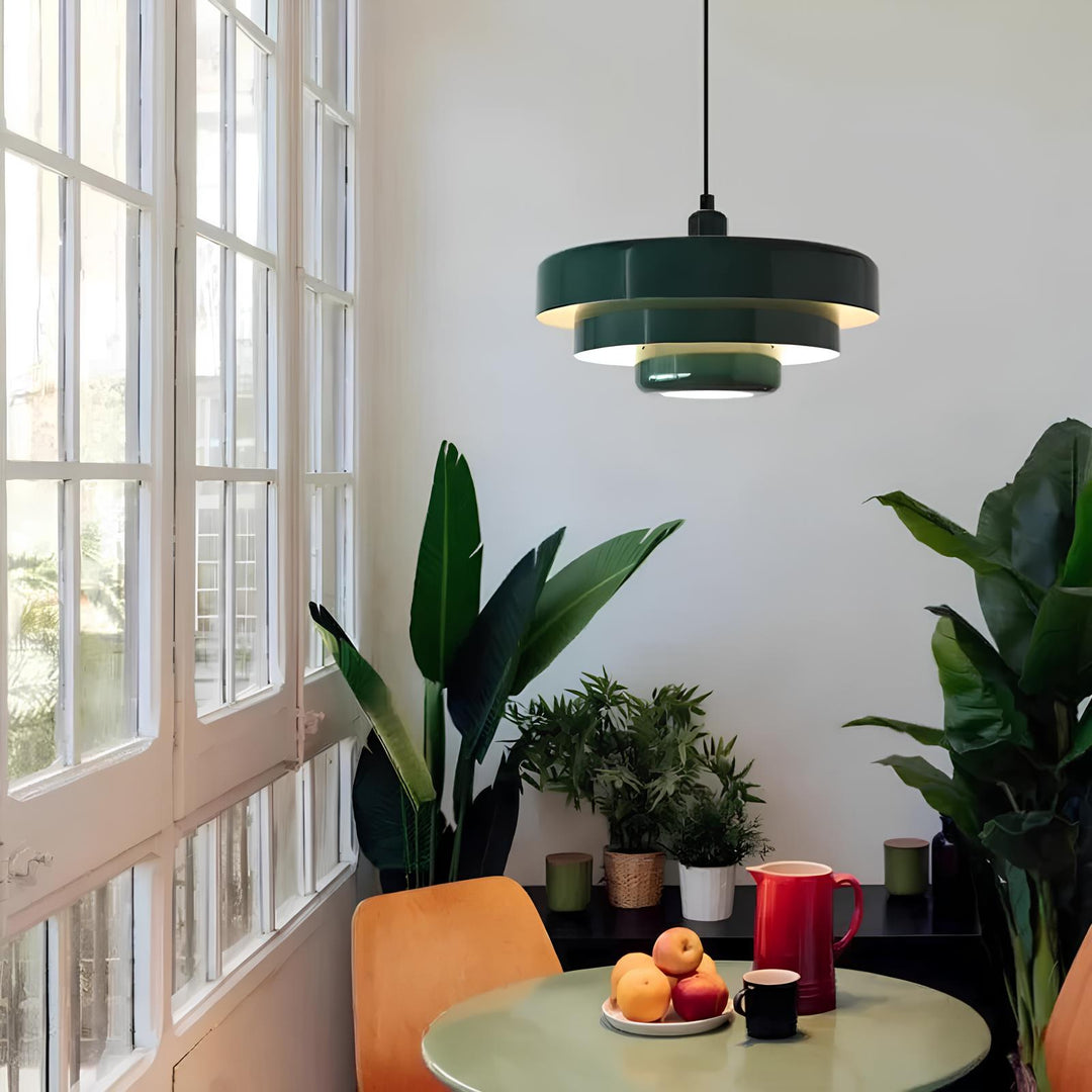 ScandiGlow Slim Glass Loft Lamp for Modern Nordic Interior Bowlift