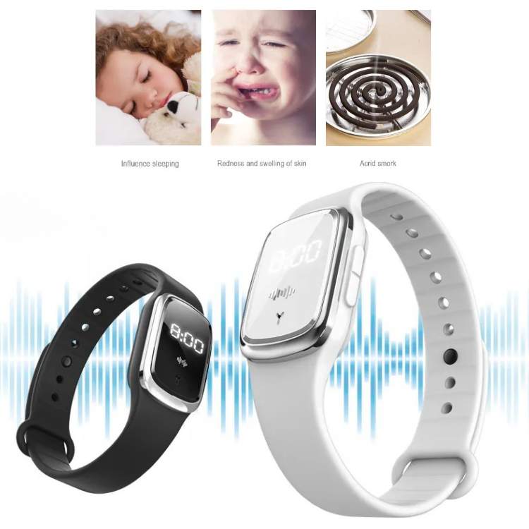 BowLift | Ultrasonic Mosquito Repellent Bracelet | Lightweight, Weatherproof & Ideal for Outdoor Activities
