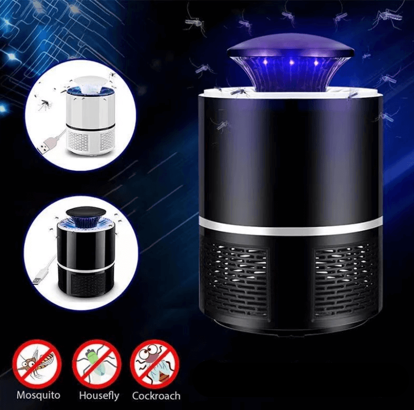 BowLift | Ultra LED Mosquito Killer Lamp – Silent Insect Trap with UV Light & USB Charging for Indoor Use