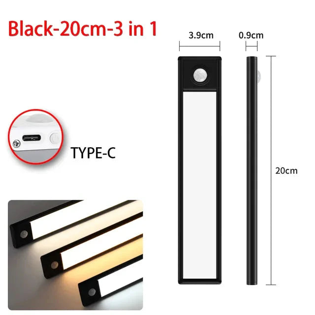 Motion Sensor night light Wireless Under Cabinet Lights For Kitchen | Bowlift