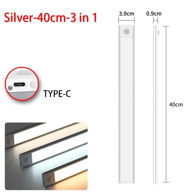 Motion Sensor night light Wireless Under Cabinet Lights For Kitchen | Bowlift