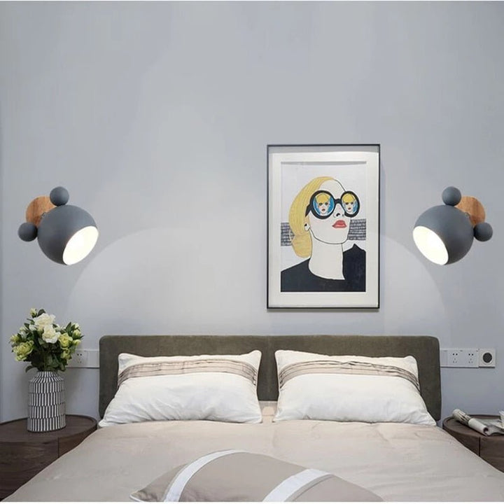 BowLift | WhiskerGlow - LED Mouse Wall Lamp