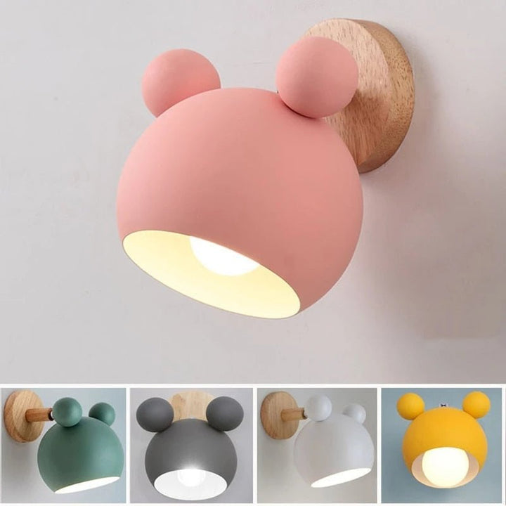 BowLift | WhiskerGlow - LED Mouse Wall Lamp