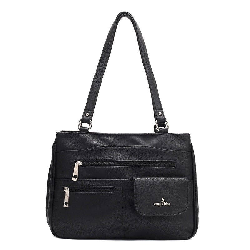Multi-Compartment Women’s Shoulder and Crossbody Handbag – FlexiCarry | Bowlift