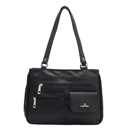 Multi-Compartment Women’s Shoulder and Crossbody Handbag – FlexiCarry | Bowlift
