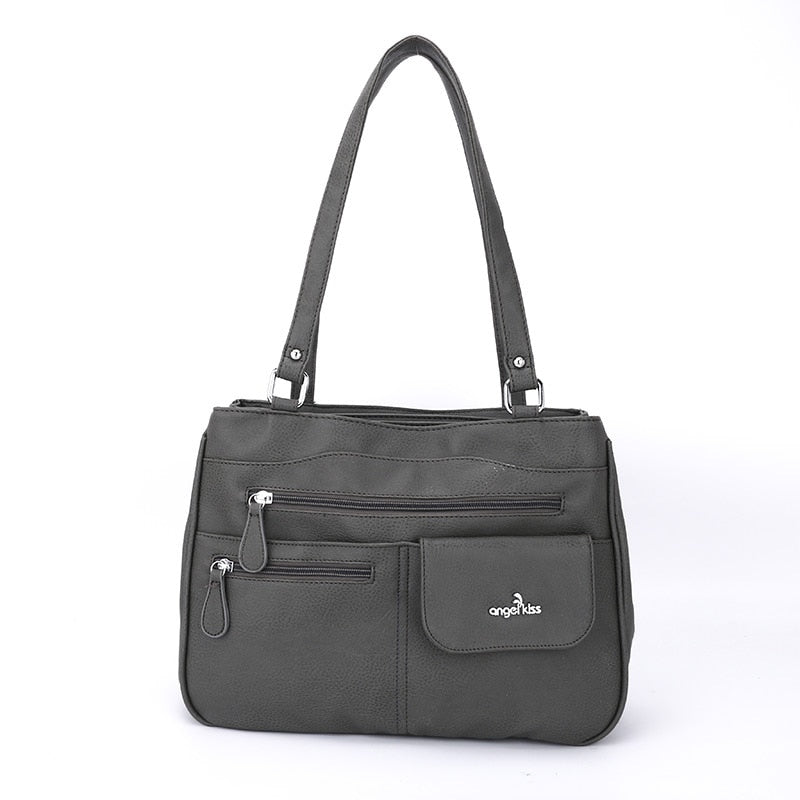 Multi-Compartment Women’s Shoulder and Crossbody Handbag – FlexiCarry | Bowlift