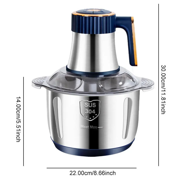Multi-Function Electric Meat Grinder Stainless Steel Food Processor | Bowlift