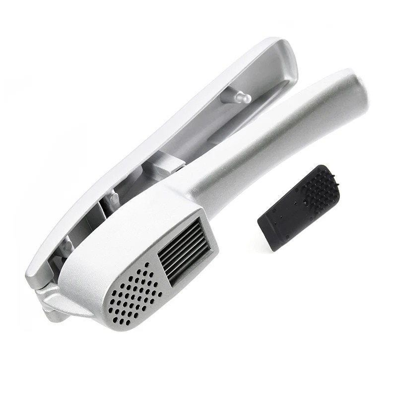 Multifunction Aluminum Garlic Press Set with Silicone Tube Roller | Bowlift