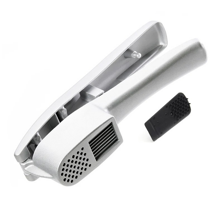 Multifunction Aluminum Garlic Press Set with Silicone Tube Roller | Bowlift