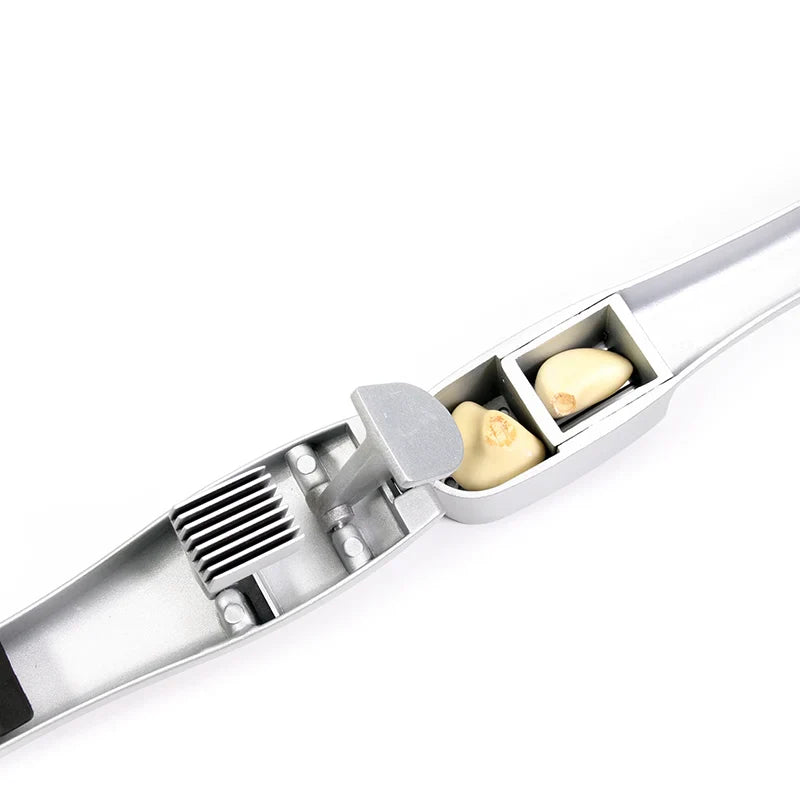 Multifunction Aluminum Garlic Press Set with Silicone Tube Roller | Bowlift