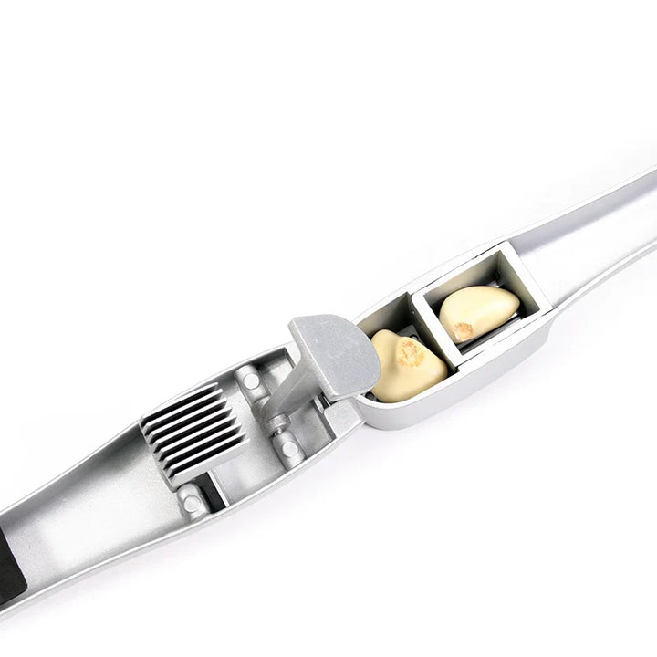 Multifunction Aluminum Garlic Press Set with Silicone Tube Roller | Bowlift