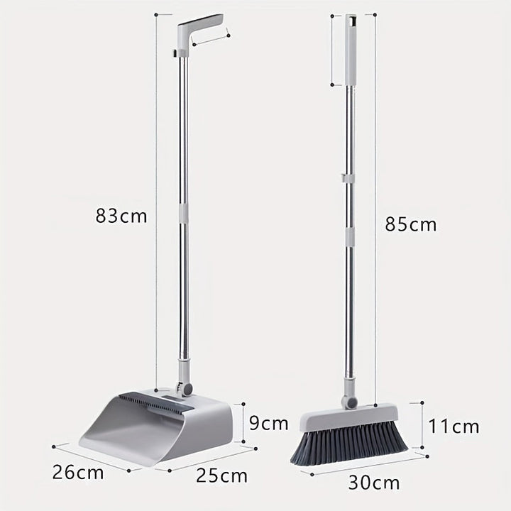 BowLift | Multifunctional Broom and Dustpan Set - SweepMaster
