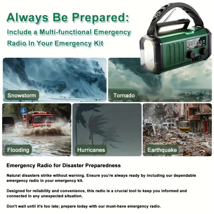 BowLift | Multifunctional Emergency Radio - SurvivorPower