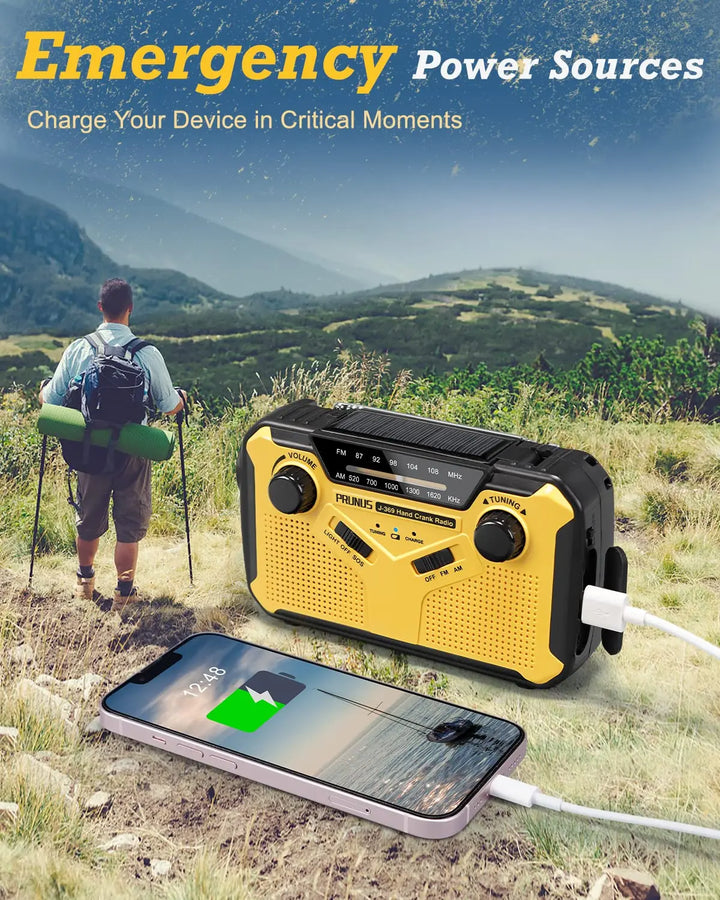 BowLift | Multifunctional Emergency Radio with Charging Options - SafeSignal