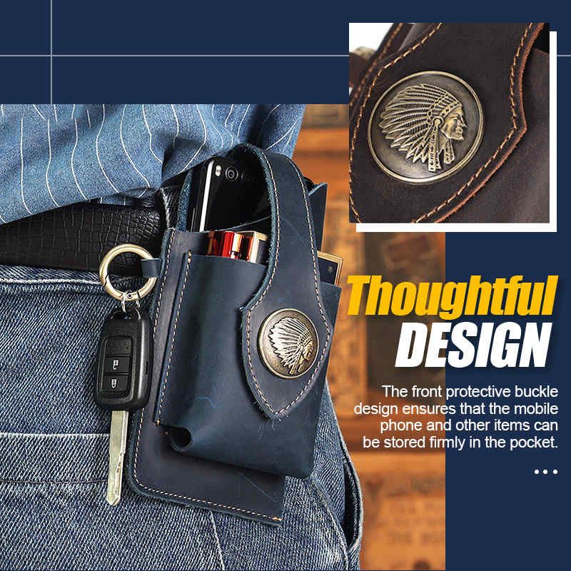 BowLift | Multifunctional Leather Mobile Phone Bag