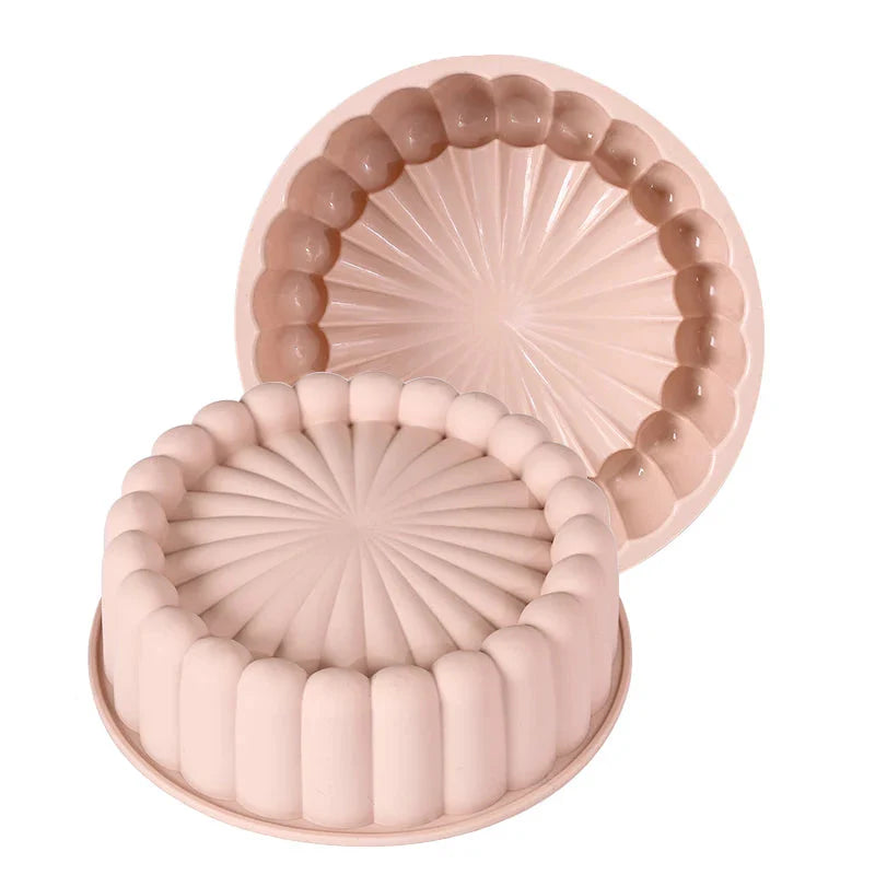 Multifunctional Silicone Cake Mold Reusable Nonstick Round Baking Pan | Bowlift