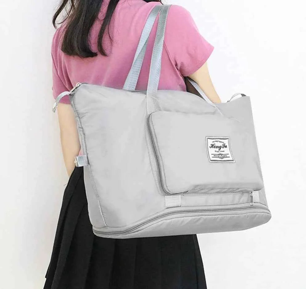 Foldable travel bag with large storage space | Bowlift