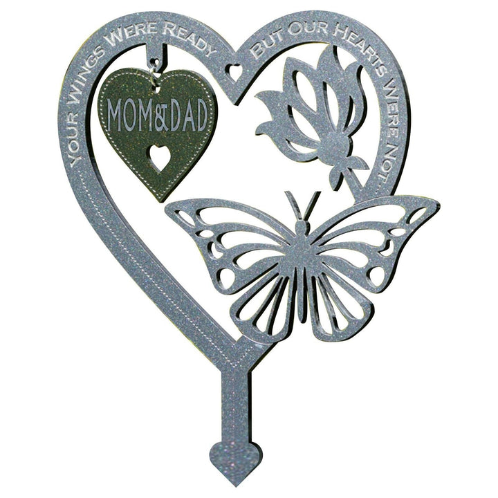 Memorial Gift Butterfly Ornament - Garden Memorial Plaque | Bowlift