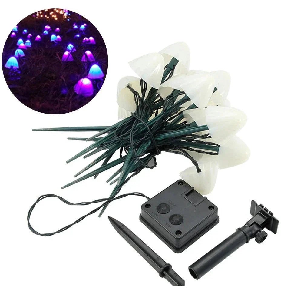 BowLift | MUSHROOM GLOW – Solar LED Garden Lights for a Magical Outdoor Atmosphere