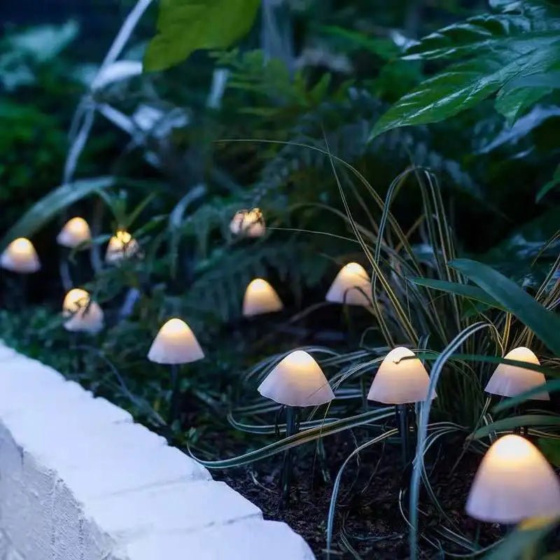 BowLift | MUSHROOM GLOW – Solar LED Garden Lights for a Magical Outdoor Atmosphere