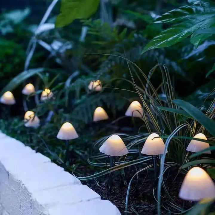 BowLift | MUSHROOM GLOW – Solar LED Garden Lights for a Magical Outdoor Atmosphere