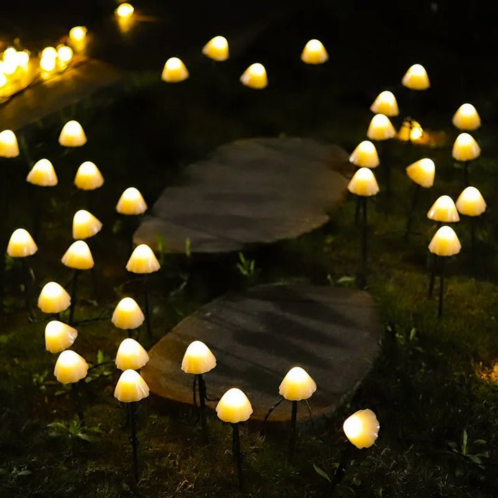 BowLift | MUSHROOM GLOW – Solar LED Garden Lights for a Magical Outdoor Atmosphere