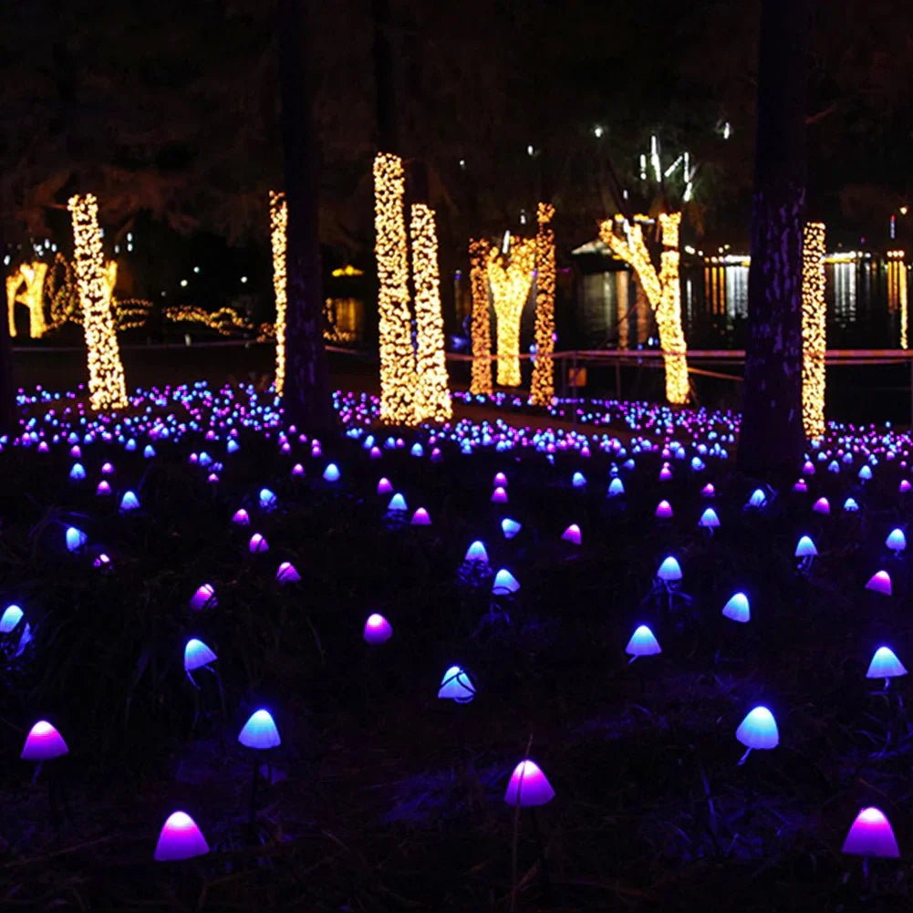 BowLift | MUSHROOM GLOW – Solar LED Garden Lights for a Magical Outdoor Atmosphere