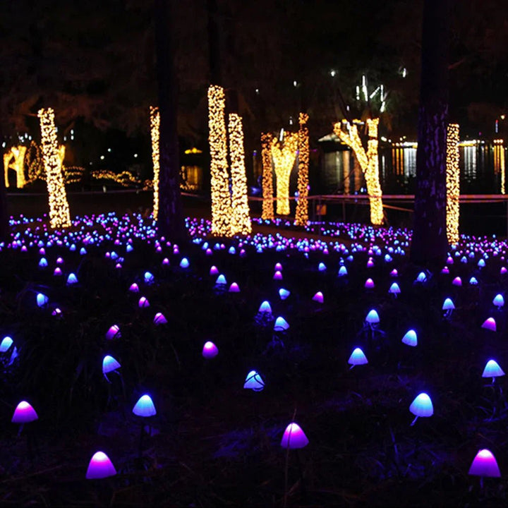 BowLift | MUSHROOM GLOW – Solar LED Garden Lights for a Magical Outdoor Atmosphere