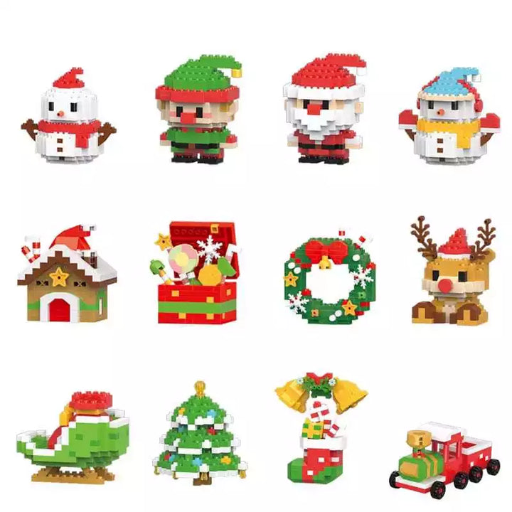 BowLift | Creative Building Block Christmas Figures - Fun for the Whole Family